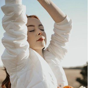 Soft Quilted Bomber Jacket